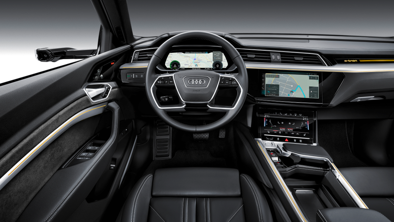 Illustration for article titled The 2019 Audi E-Tron Is a $74,800 All-Electric SUV That Can Do 0-60 in 5.5 Seconds